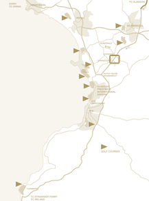  An map of Ayrshire