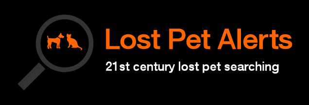 Lost pet alerts logo.